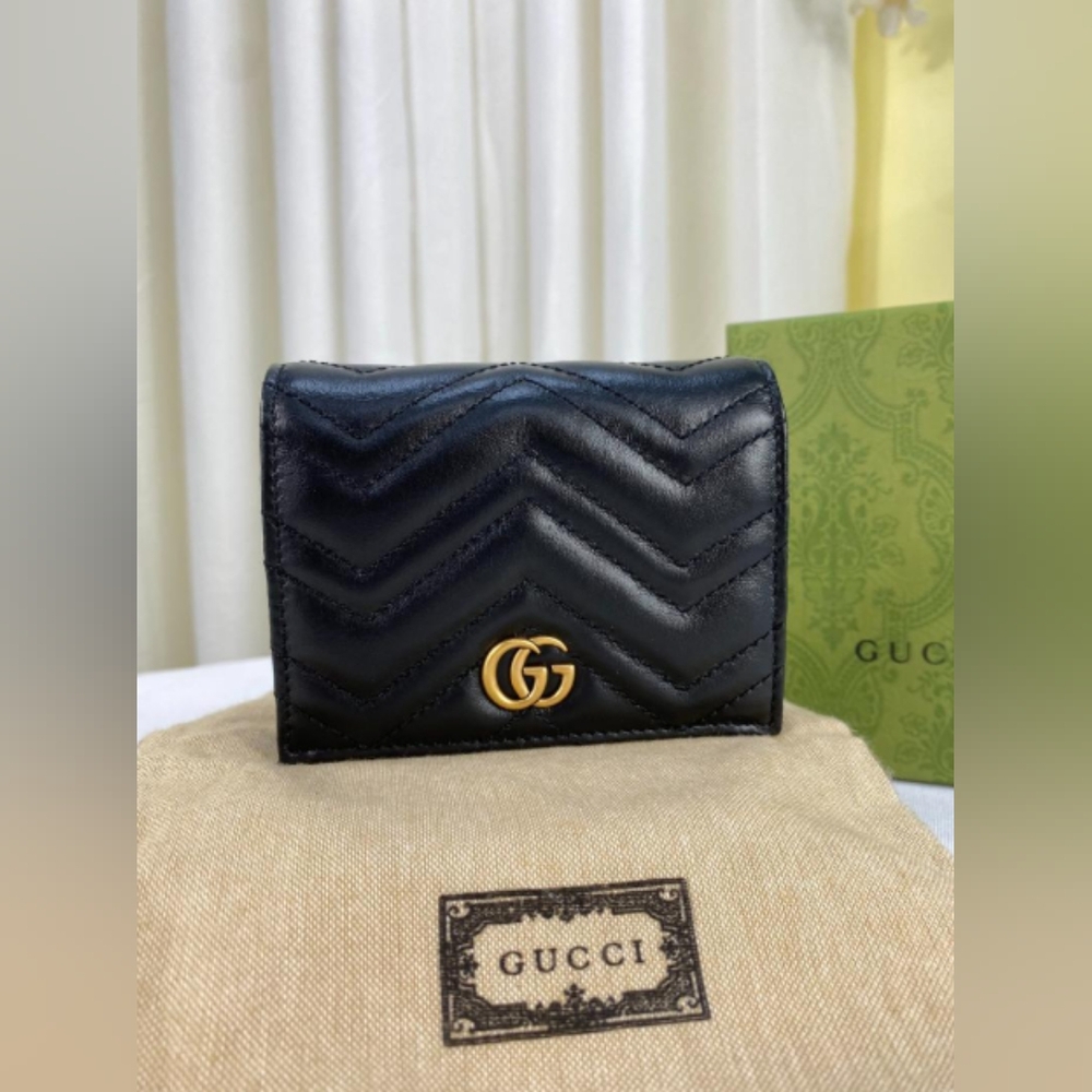 Gucci GG Marmont Card Case Wallet